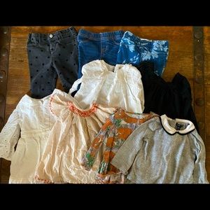 Lot of baby girl 24 month clothes